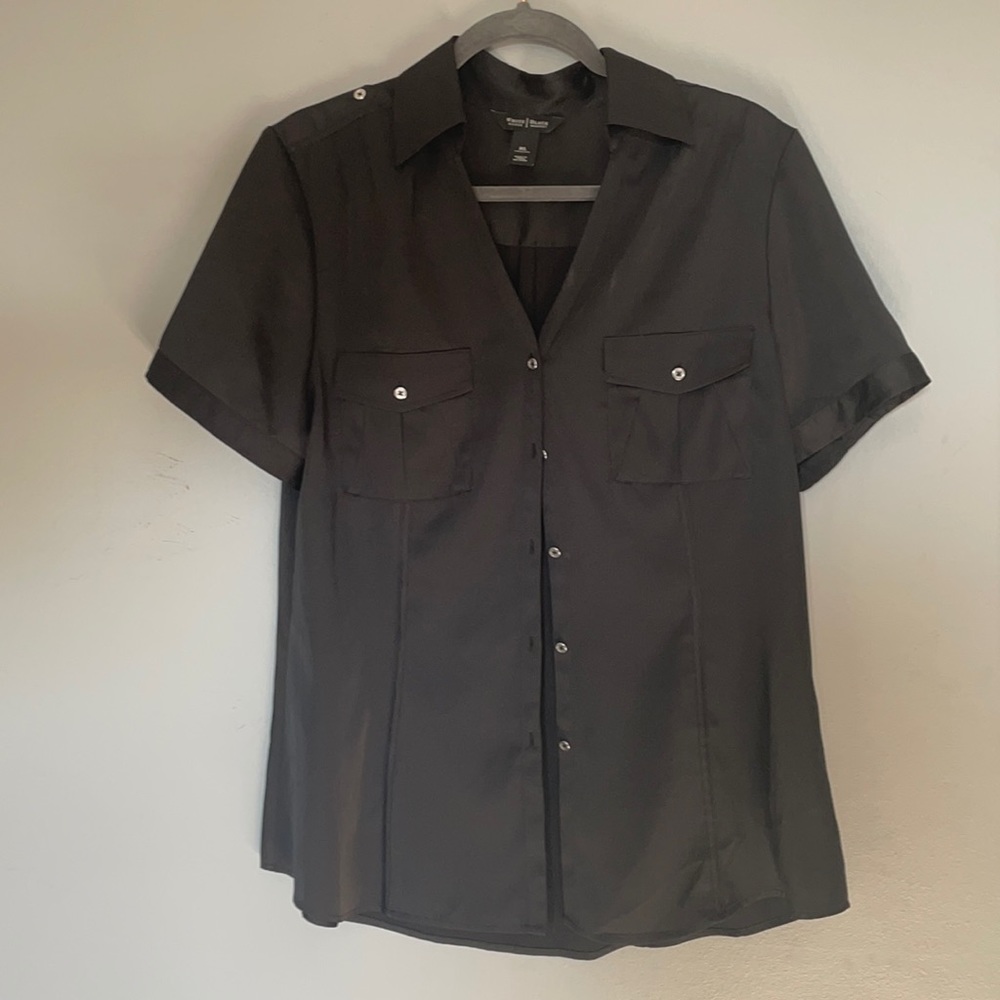 Silky button up